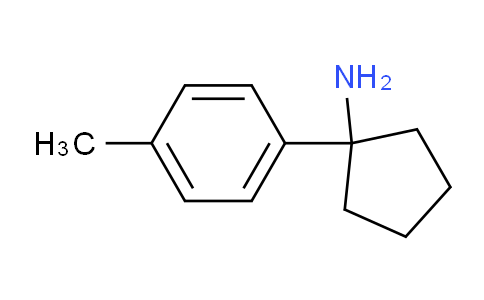 CAS No. 75095-83-9, 1-(4-Methylphenyl)cyclopentanamine