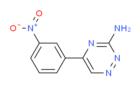 CAS No. 886497-38-7, 5-(3-Nitrophenyl)-1,2,4-triazin-3-amine
