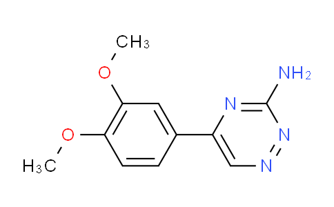 CAS No. 886497-53-6, 5-(3,4-Dimethoxyphenyl)-1,2,4-triazin-3-amine