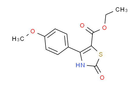 CAS No. 886497-95-6, Ethyl 4-(4-methoxyphenyl)-2-oxo-2,3-dihydrothiazole-5-carboxylate