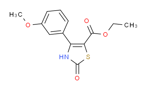CAS No. 886497-99-0, Ethyl 4-(3-methoxyphenyl)-2-oxo-2,3-dihydrothiazole-5-carboxylate