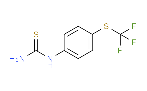 CAS No. 886499-77-0, 1-(4-((Trifluoromethyl)thio)phenyl)thiourea