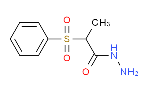 CAS No. 886499-82-7, 2-(Phenylsulfonyl)propanehydrazide