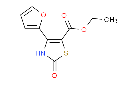 CAS No. 886504-76-3, Ethyl 4-(furan-2-yl)-2-oxo-2,3-dihydrothiazole-5-carboxylate