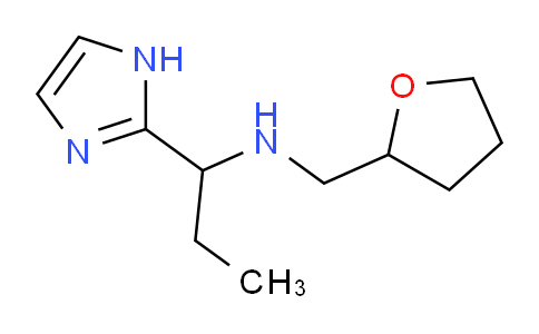 CAS No. 886505-60-8, 1-(1H-Imidazol-2-yl)-N-((tetrahydrofuran-2-yl)methyl)propan-1-amine