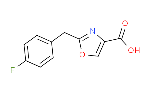 CAS No. 500367-21-5, 2-(4-Fluorobenzyl)oxazole-4-carboxylic Acid