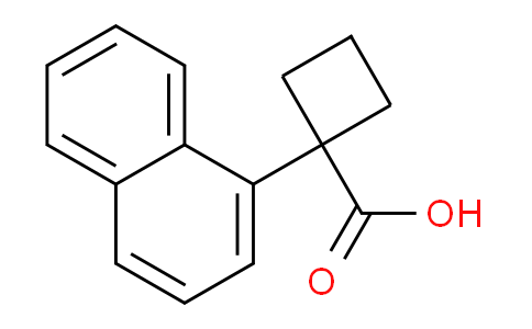 CAS No. 59725-63-2, 1-(1-Naphthyl)cyclobutanecarboxylic Acid
