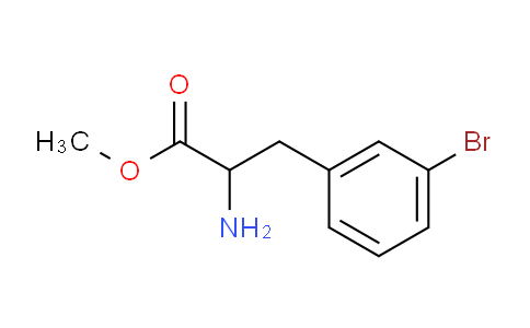 CAS No. 721880-65-5, Methyl 2-Amino-3-(3-bromophenyl)propanoate
