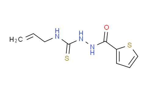 CAS No. 590360-30-8, N-Allyl-2-(thiophene-2-carbonyl)hydrazinecarbothioamide