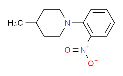 CAS No. 78019-78-0, 4-Methyl-1-(2-nitrophenyl)piperidine