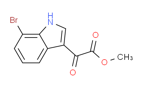 CAS No. 408354-66-5, Methyl 2-(7-Bromo-3-indolyl)-2-oxoacetate