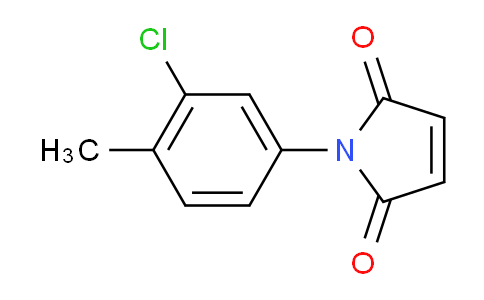 CAS No. 52845-68-8, 1-(3-Chloro-4-methylphenyl)-1H-pyrrole-2,5-dione