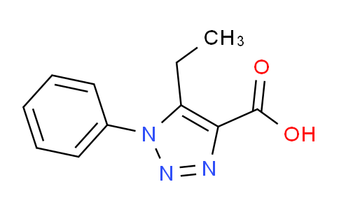 CAS No. 716361-89-6, 5-Ethyl-1-phenyl-1H-1,2,3-triazole-4-carboxylic acid
