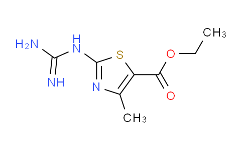 CAS No. 7185-65-1, Ethyl 2-guanidino-4-methylthiazole-5-carboxylate
