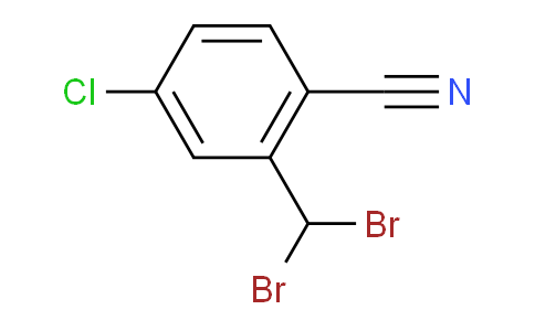 CAS No. 77532-84-4, 4-Chloro-2-(dibromomethyl)benzonitrile