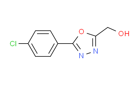 CAS No. 54014-07-2, (5-(4-Chlorophenyl)-1,3,4-oxadiazol-2-yl)methanol