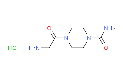 CAS No. 693790-09-9, 4-(2-Aminoacetyl)piperazine-1-carboxamide hydrochloride