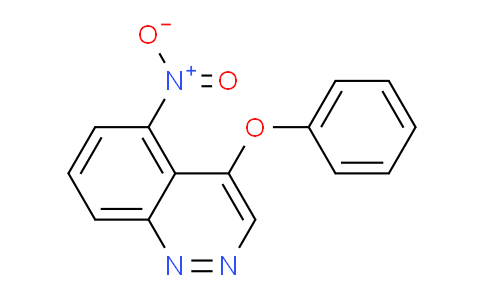CAS No. 854891-67-1, 5-Nitro-4-phenoxycinnoline