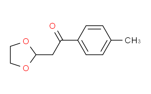 CAS No. 857195-76-7, 2-(1,3-Dioxolan-2-yl)-1-(p-tolyl)ethanone