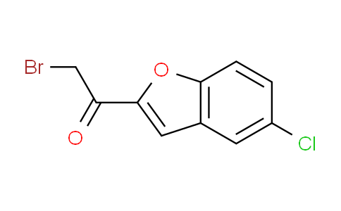CAS No. 7039-74-9, 2-Bromo-1-(5-chlorobenzofuran-2-yl)ethanone