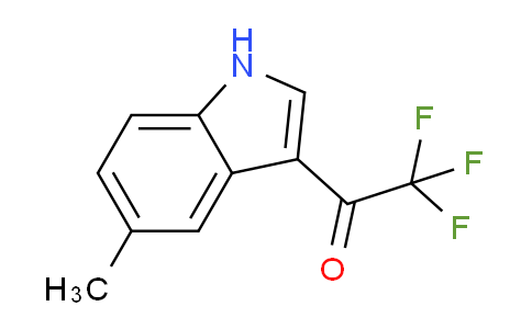 CAS No. 858515-93-2, 2,2,2-Trifluoro-1-(5-methyl-3-indolyl)ethanone