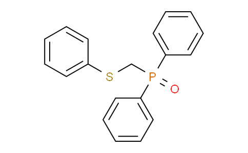 CAS No. 63634-59-3, Diphenyl((phenylthio)methyl)phosphine oxide