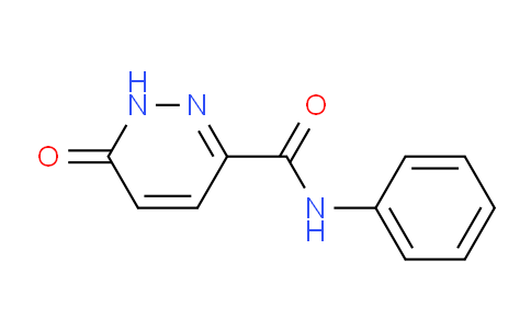 CAS No. 371923-97-6, 6-Oxo-N-phenyl-1,6-dihydropyridazine-3-carboxamide