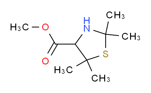 CAS No. 36298-40-5, Methyl 2,2,5,5-tetramethylthiazolidine-4-carboxylate