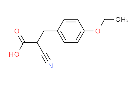 CAS No. 36397-20-3, 2-Cyano-3-(4-ethoxyphenyl)propionic Acid