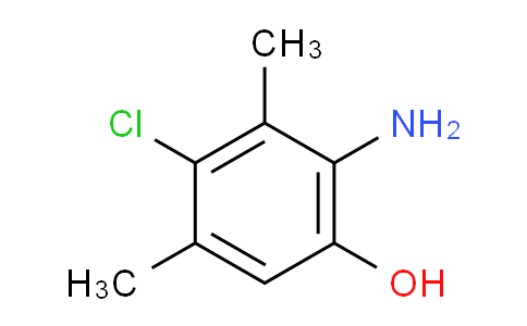 CAS No. 5428-46-6, 2-Amino-4-chloro-3,5-dimethylphenol