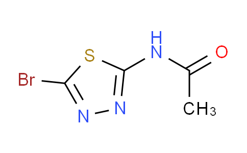 CAS No. 55114-97-1, N-(5-Bromo-1,3,4-thiadiazol-2-yl)acetamide