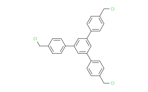 CAS No. 66449-09-0, 4,4''-Bis(chloromethyl)-5'-(4-(chloromethyl)phenyl)-1,1':3',1''-terphenyl