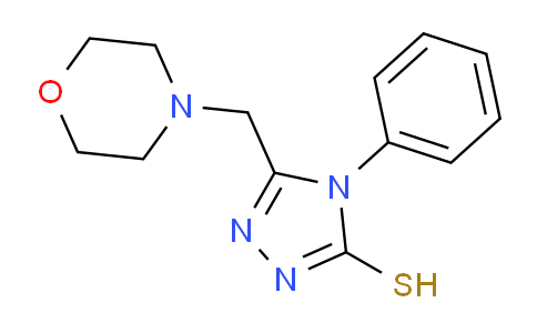 CAS No. 65924-85-8, 5-(Morpholinomethyl)-4-phenyl-4H-1,2,4-triazole-3-thiol