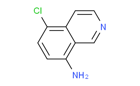 CAS No. 55766-82-0, 5-Chloroisoquinolin-8-amine