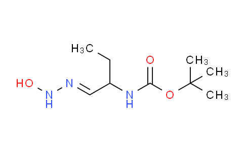 CAS No. 657424-12-9, tert-Butyl (1-(2-hydroxyhydrazono)butan-2-yl)carbamate