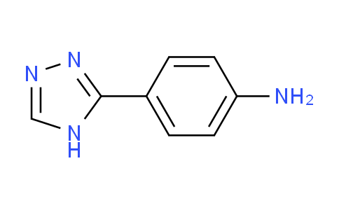 CAS No. 4922-51-4, 4-(4H-1,2,4-Triazol-3-yl)aniline
