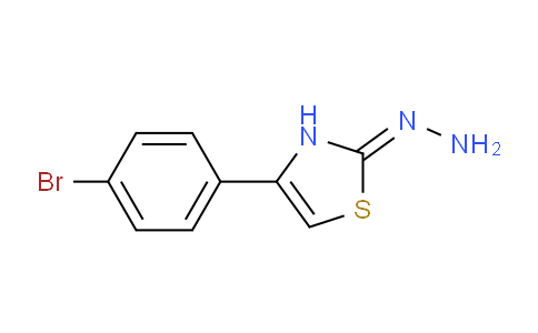 CAS No. 4871-22-1, 4-(4-Bromophenyl)-2-hydrazono-2,3-dihydrothiazole