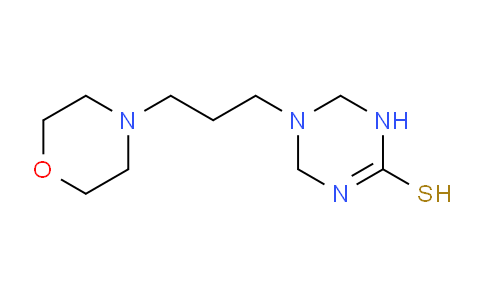 CAS No. 727664-35-9, 5-(3-Morpholinopropyl)-1,4,5,6-tetrahydro-1,3,5-triazine-2-thiol