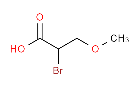 CAS No. 65090-78-0, 2-Bromo-3-methoxypropanoic acid