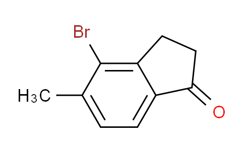 CAS No. 66790-62-3, 4-Bromo-5-methyl-2,3-dihydro-1H-inden-1-one