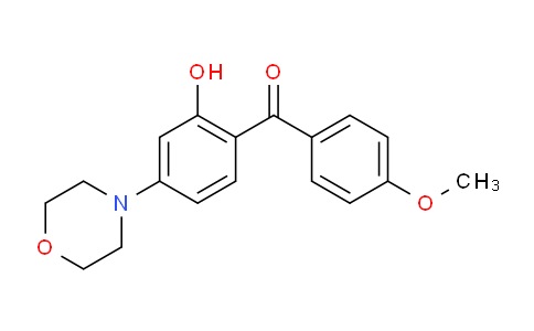 CAS No. 404010-32-8, (2-HYDROXY-4-MORPHOLINOPHENYL)(4-METHOXYPHENYL)METHANONE