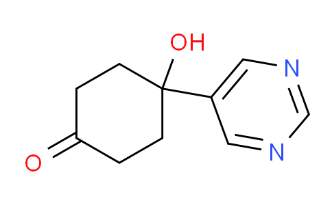CAS No. 708274-26-4, 4-Hydroxy-4-(5-pyrimidinyl)cyclohexanone