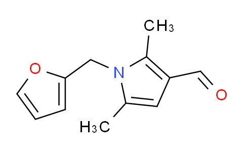 CAS No. 5049-49-0, 1-(Furan-2-ylmethyl)-2,5-dimethyl-1H-pyrrole-3-carbaldehyde