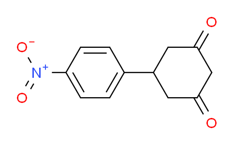 CAS No. 55579-75-4, 5-(4-Nitrophenyl)cyclohexane-1,3-dione
