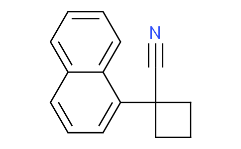 CAS No. 56477-60-2, 1-(1-Naphthyl)cyclobutanecarbonitrile