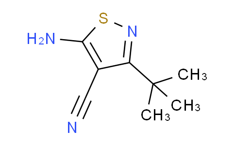 41808-38-2 | 5-Amino-3-(tert-butyl)isothiazole-4-carbonitrile