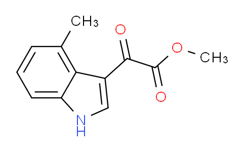 CAS No. 425640-05-7, Methyl 2-(4-Methyl-3-indolyl)-2-oxoacetate