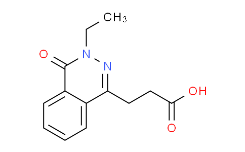 CAS No. 356790-59-5, 3-(3-Ethyl-4-oxo-3,4-dihydrophthalazin-1-yl)propanoic acid