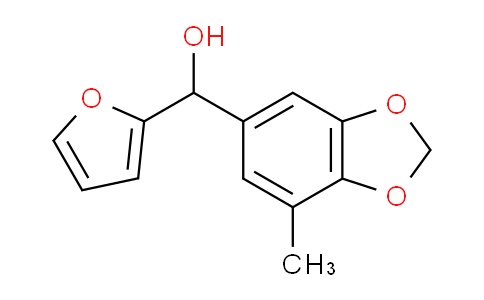 CAS No. 356554-33-1, Furan-2-yl(7-methylbenzo[d][1,3]dioxol-5-yl)methanol