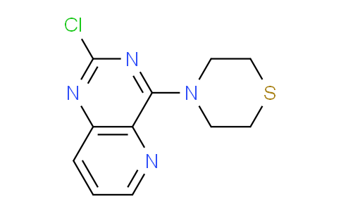 CAS No. 39551-50-3, 4-(2-Chloropyrido[3,2-d]pyrimidin-4-yl)thiomorpholine